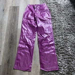 Princess Polly Purple Cargo Pants